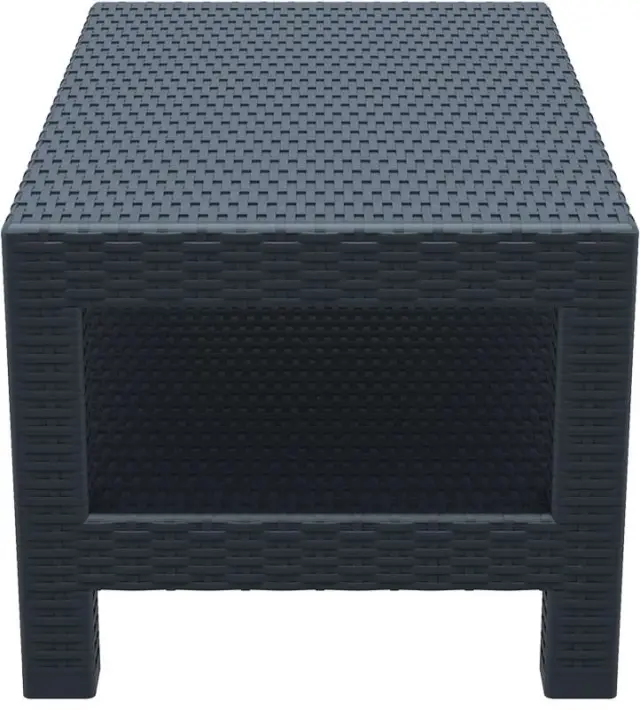 Τραπέζι MONACO Ανθρακί PP 92x57x45cm 3