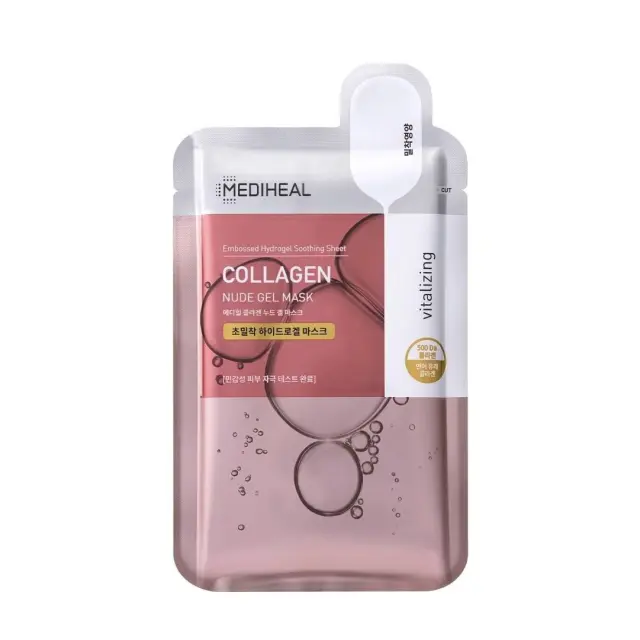 Mediheal Collagen Nude Gel Mask- Μάσκα σύσφιξης με 3 τύπους κολλαγόνου