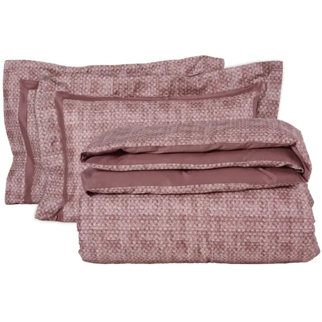 Σετ Σεντόνια Υπέρδιπλα 4 Τεμαχίων Das Home 1687 Dark Rose-Cream 240x270 3
