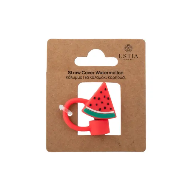 Estia Κάλυμμα Καλαμακιού για Straw Tumbler XL Watermellon 2