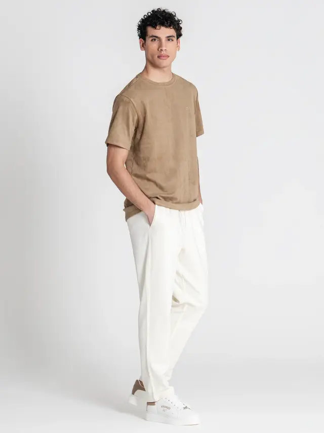 Gianni Kavanagh Ανδρικό TOUCH T-Shirt – Taupe - XL 3