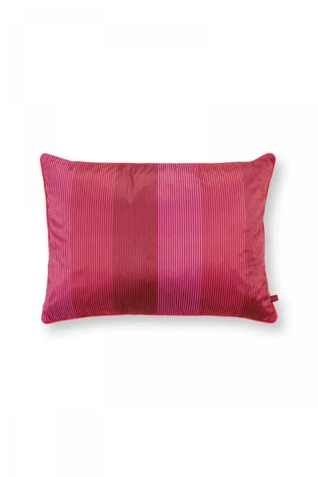 PIP STUDIO - ΔΙΑΚΟΣΜΗΤΙΚΟ ΜΑΞΙΛΑΡΙ ''MULTI STRIPES'' ΚΟΚΚΙΝΟ 50cm X 70cm - One size