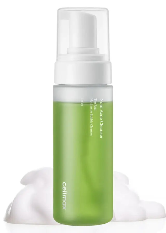 Celimax The Real Noni Acne Bubble Cleanser Αφρός καθαρισμού με αντιφλεγμονώδη δράση 155ml