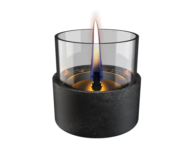 Επιτραπέζια Εστία Φωτιάς Aster 10 Lava Tenderflame με διάρκεια καύσης 4 - 5 ώρες, χωρητικότητα δεξαμενής 200ml και διαστάσεις 9.8x9.7cm - Black TF-0440010 3
