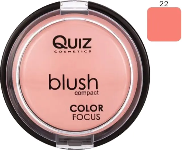 Quiz Blush Compact Color Focus N22 12gr