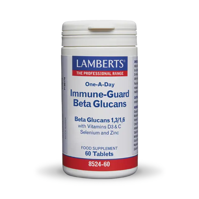 LAMBERTS Immune-Guard Beta Glucans 60 Ταμπλέτες