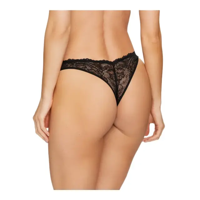 Emporio Armani Γυναικείο Brazil Lace Brief, Χρώμα Μαύρο - L 2