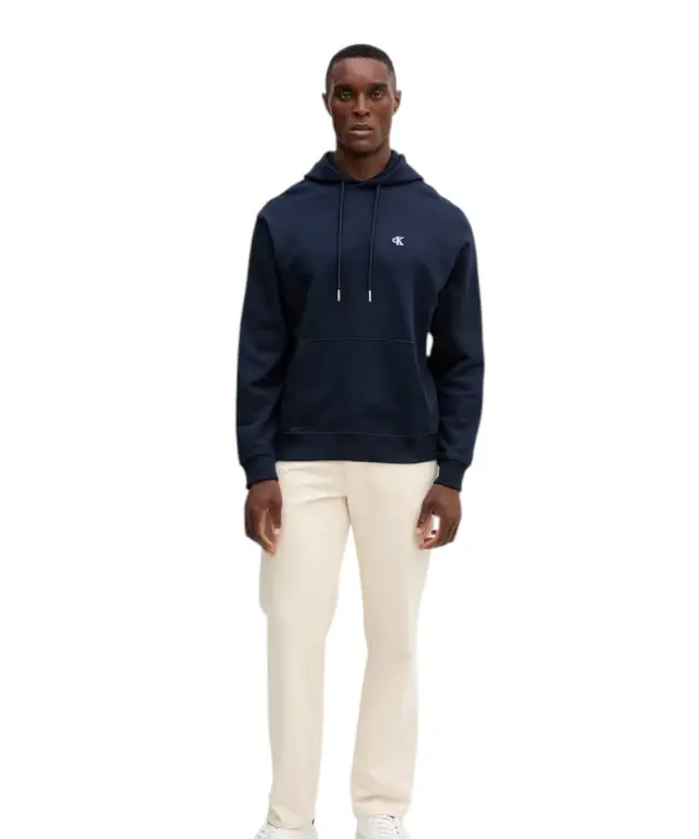 Calvin Klein - Ανδρική Μακρυμάνικη Φούτερ French Terry Monogram LV04RC297G-CEF Μπλε 2