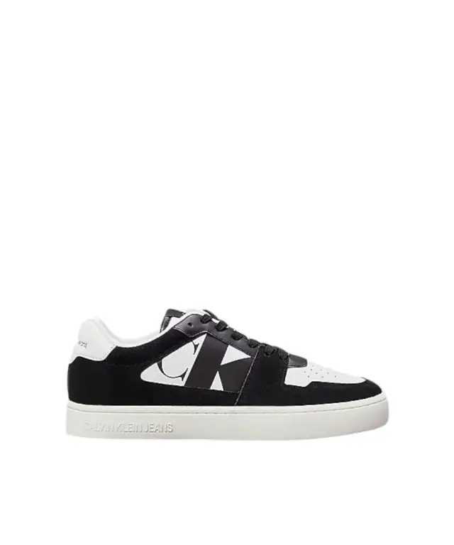 Calvin Klein - Classic Cupsole Ανδρικά Sneakers YM0YM01093-0GM Μαύρο/Λευκό - 43
