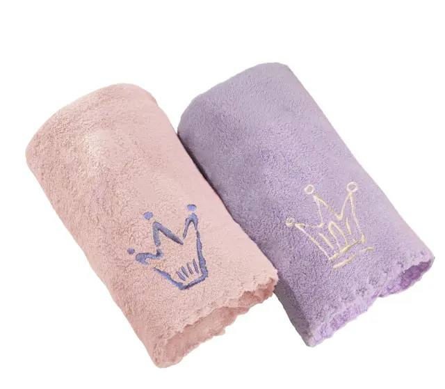 ΣΕΤ ΒΡΕΦΙΚΕΣ ΠΕΤΣΕΤΕΣ 2ΤΕΜΑΧΙΩΝ BABY TOWELS GIRL SET 1 (35X50) GUY LAROCHE 3