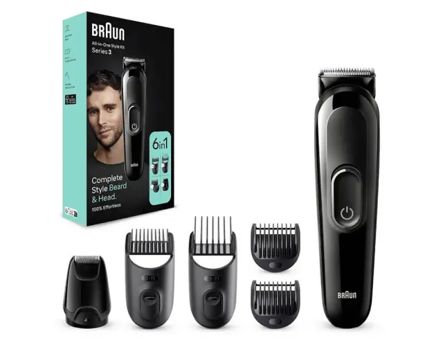Σετ Ανδρικής Περιποίησης 6-in-1 Style Kit 3 Braun MGK3410 με 5 εξαρτήματαMGK3410