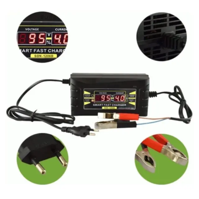 Suorer SY-1206D Φορτιστής Μπαταρίας Αυτοκινήτου 12V Smart Fast 006608 2