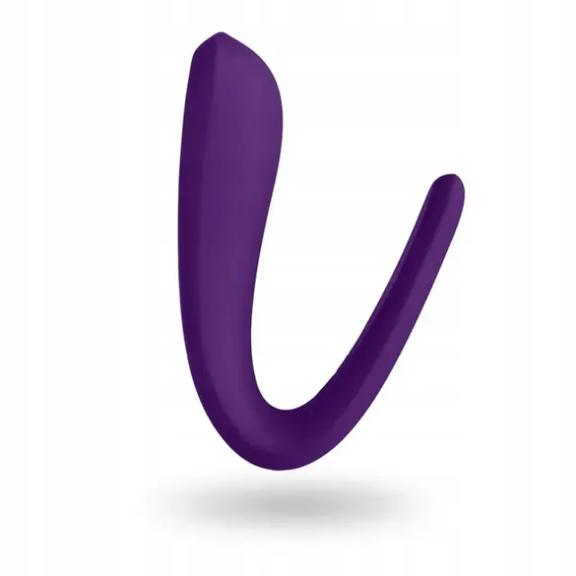Satisfyer Partner Couples Mini Δονητής για Ζευγάρια 9.5cm Μωβ 2