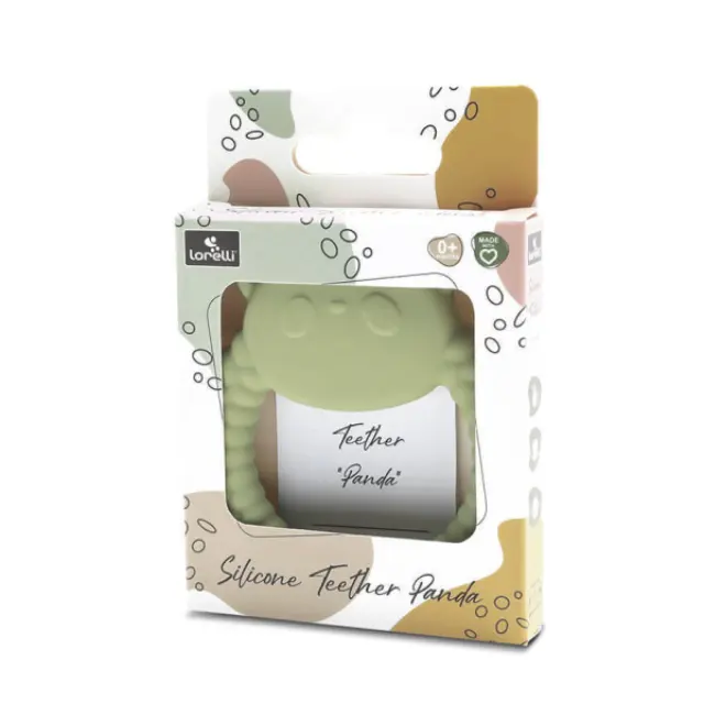 Lorelli Μασητικό Σιλικόνης Panda Fresh Green 10210870004 2