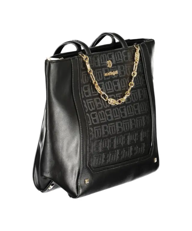 Laura Biagiotti - Γυναικεία Τσάντα Ώμου Arkkette LB25W-106-2-NERO Μαύρο 3