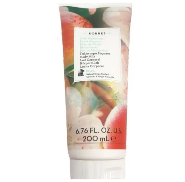 Korres Άνθη Ροδακινιάς Γαλάκτωμα Σώματος 200ml 2