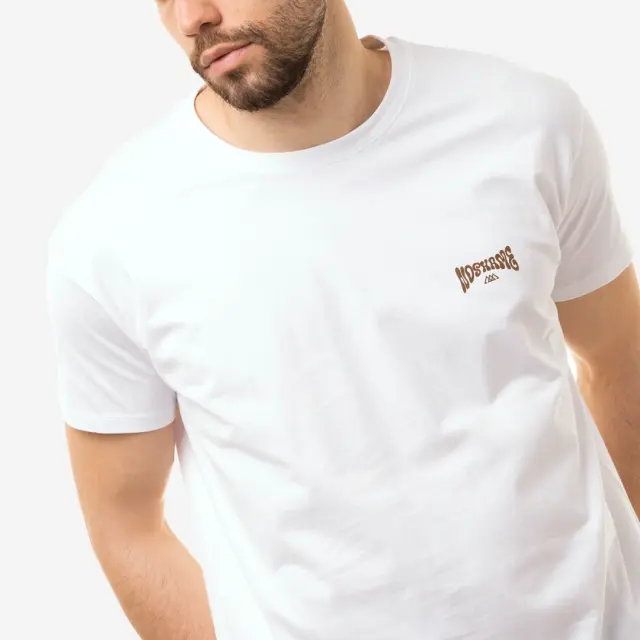 T-shirt Noshame® Λευκό με τύπωμα Tokyo - 122521 - XXL 3