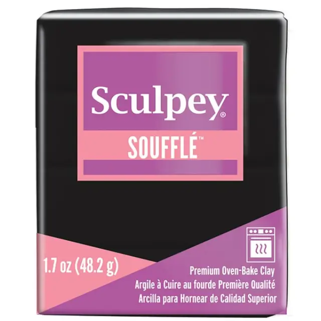 Πηλός Κοσμημάτων Sculpey Souffle - 6042 Poppy Seed - 48gr