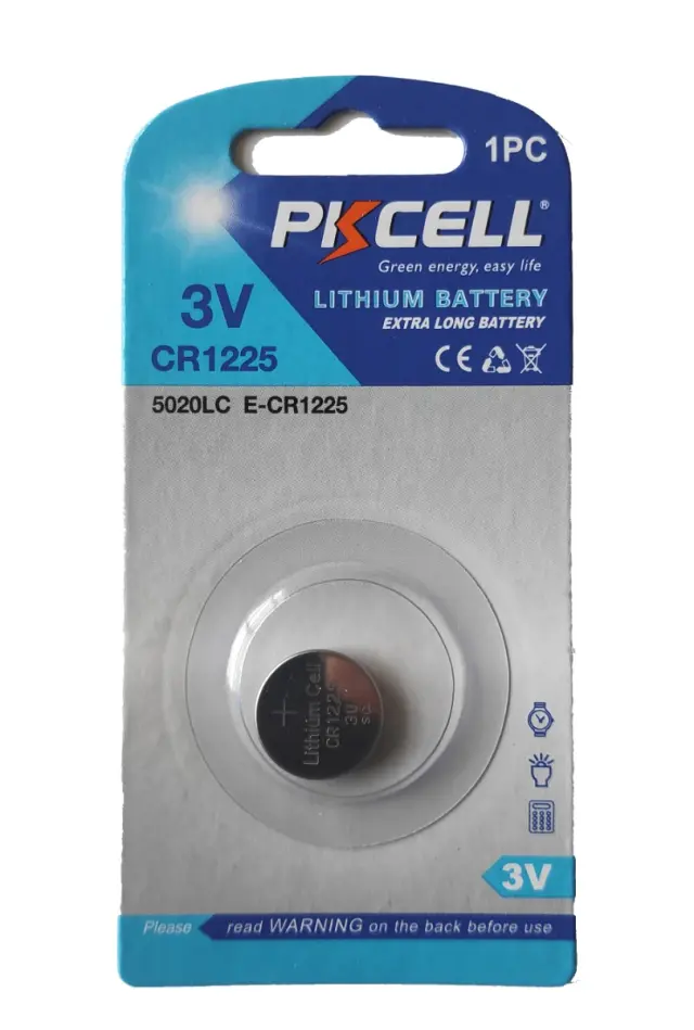 Pkcell Κουμπί Λιθίου CR1225-1B (1τμχ) 01.005.0115