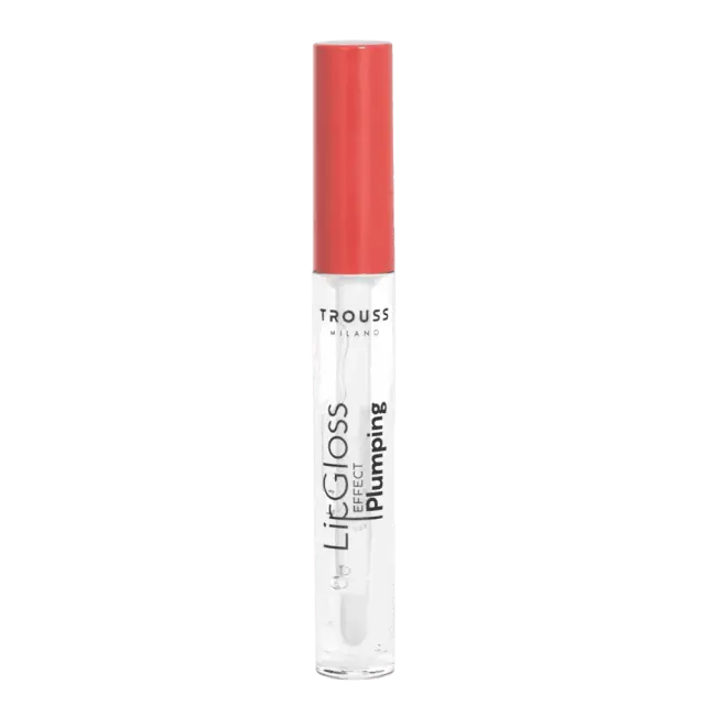 Trouss Milano Lip Gloss Effect Plumping Διάφανο Lip Gloss Χειλιών με Υαλουρονικό Οξύ, 8ml
