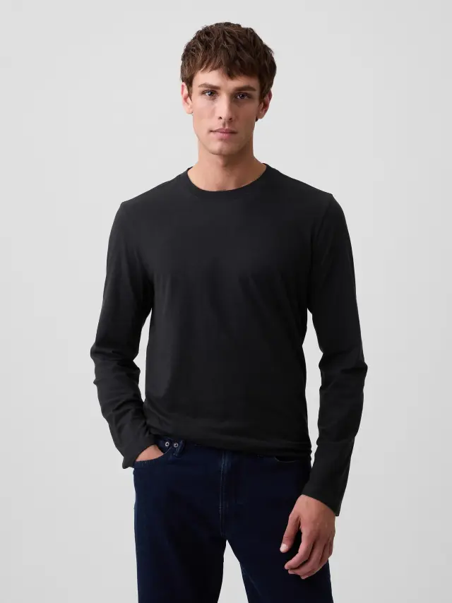 Ανδρική Μπλούζα Everyday Soft Crewneck Black