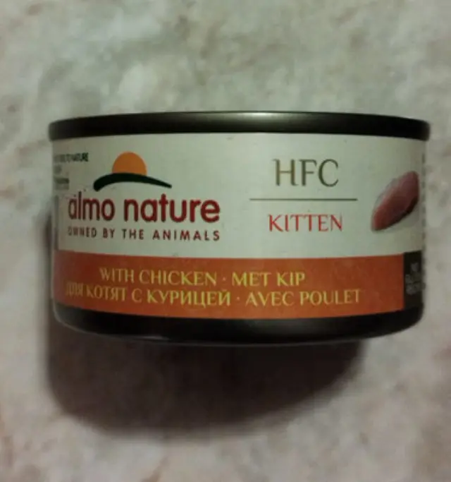 Almo Nature Kitten HFC Natural Κονσέρβα Κοτόπουλο 70gr Μονόχρωμο