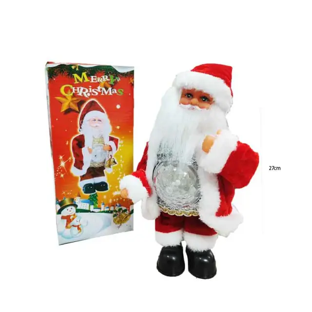 Διακοσμητικός Άγιος Βασίλης με Φως 27cm - Santa Claus with Light 057016 2