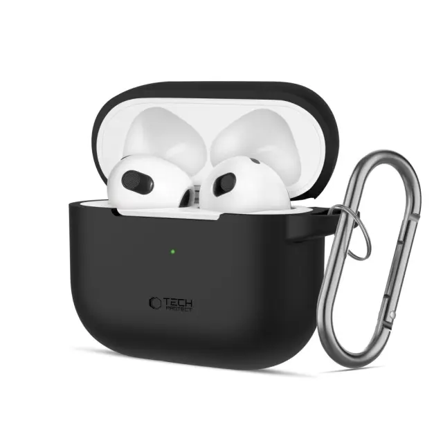 Tech-protect Silicone Hook Apple Airpods 3 Black