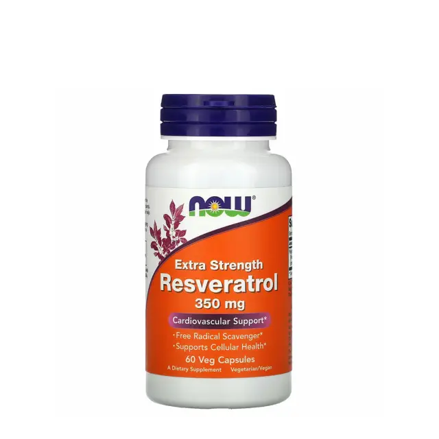 Now Foods Resveratrol Extra Strength 350 mg