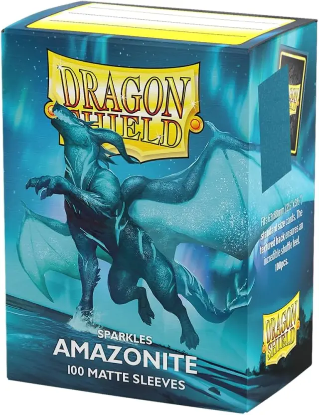 Dragon Shield Sleeves - Matte Standard size - Amazonite (100 Sleeves)