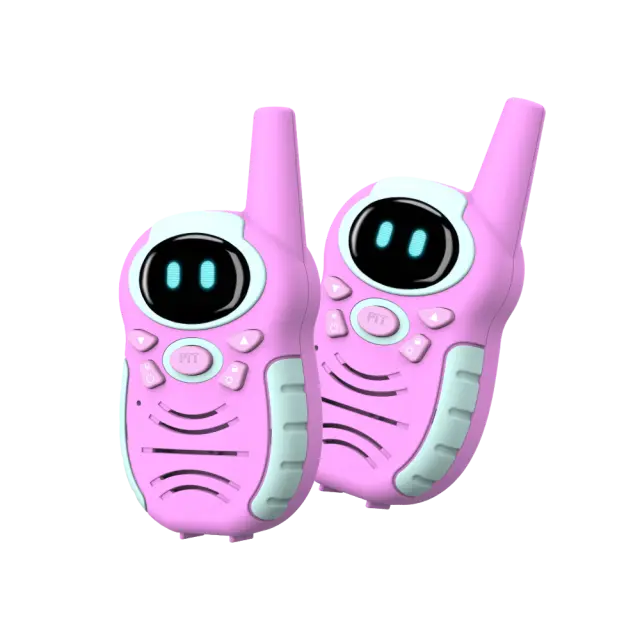 Σετ Παιδικά Walkie-Talkie TokiLab GO Pink (3+ ετών) - Kiddoboo
