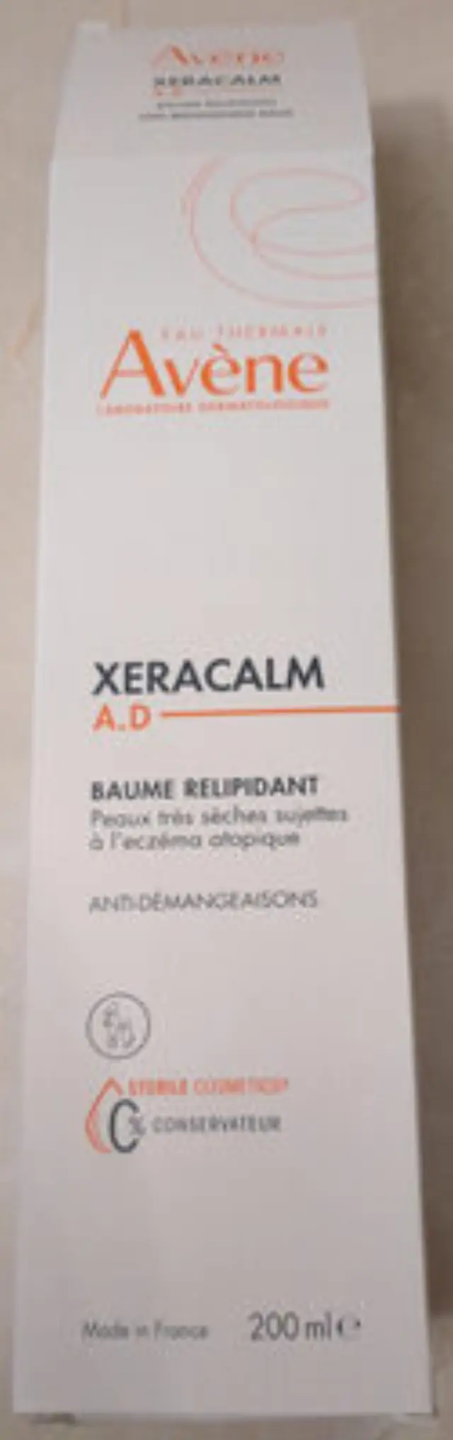 Avene XeraCalm A.D Baume Relipidant Βάλσαμο για Αναπλήρωση των Λιπιδίων Κατάλληλη για Ατοπική Δερματίτιδα, Ατοπία & Βρεφική Περιποίηση, 200ml