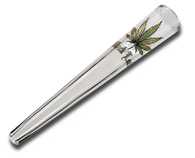 Κώνος Γυάλινος Glass Chillum Διάφανος - 230mm