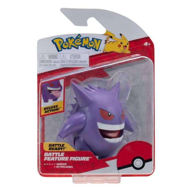 Pokemon - Battle Feature Figure - Gengar (11 cm) (95126) - Toys 2