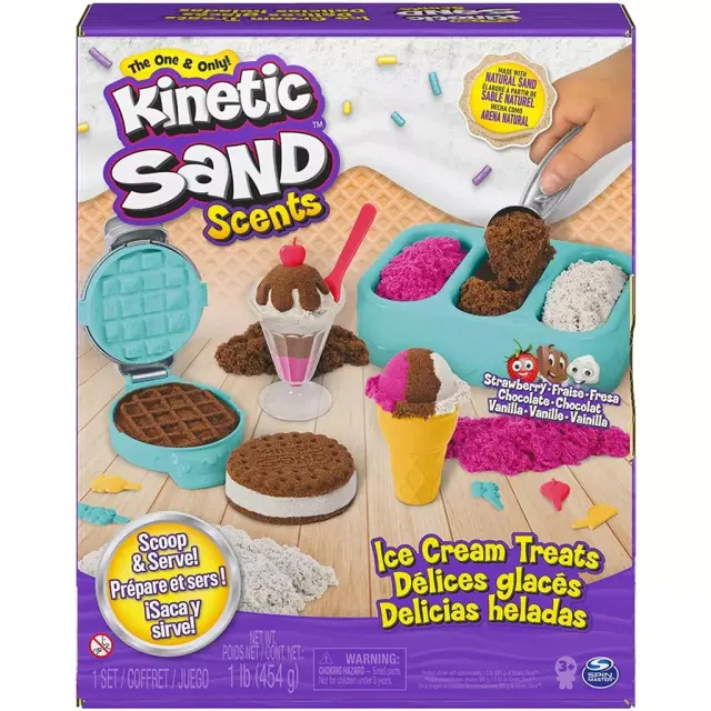 Spin Master Kinetic Sand: Ice Cream Scented Playset 6059742