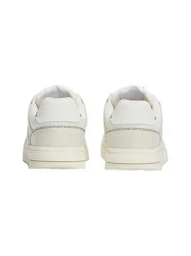 Tommy Hilfiger - Ανδρικά Sneakers The Brooklyn Mix Material EM0EM01428-YBI Εκρού 2
