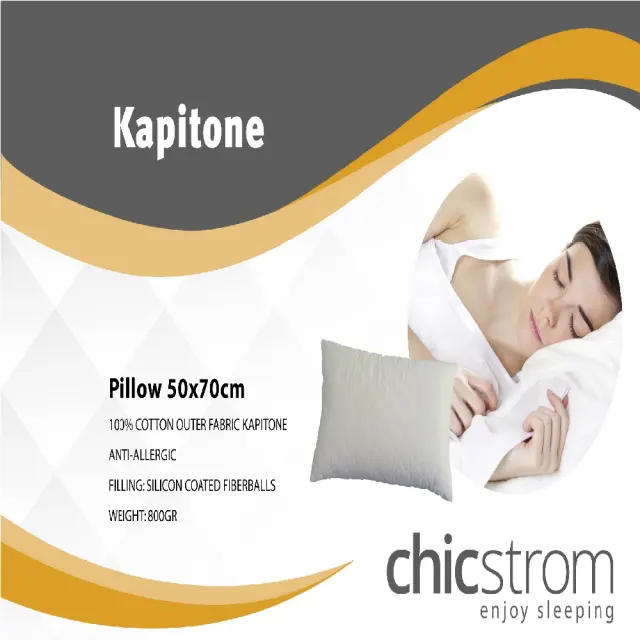 Chic Strom Μαξιλάρι Ύπνου Kapitone / 50x70cm 2