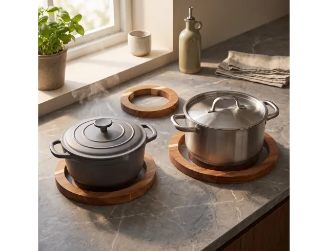 Σετ Σουπλά Μαγειρικών Σκευών Excellent Houseware - Ακακία - με διαστάσεις 12cm, 16cm, 20cm - 3 τεμάχια 170495580