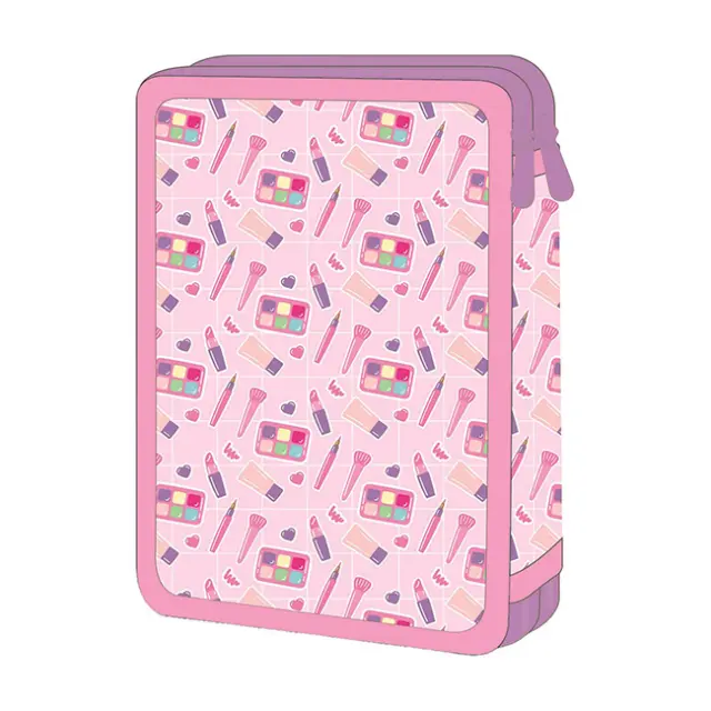Σχολική Κασετίνα Διπλή Γεμάτη Must Team Cosmetics / 587583 (Must) 2