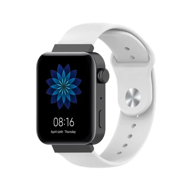 Solid Color Λουράκι για Smartwatch 18mm-White OEM