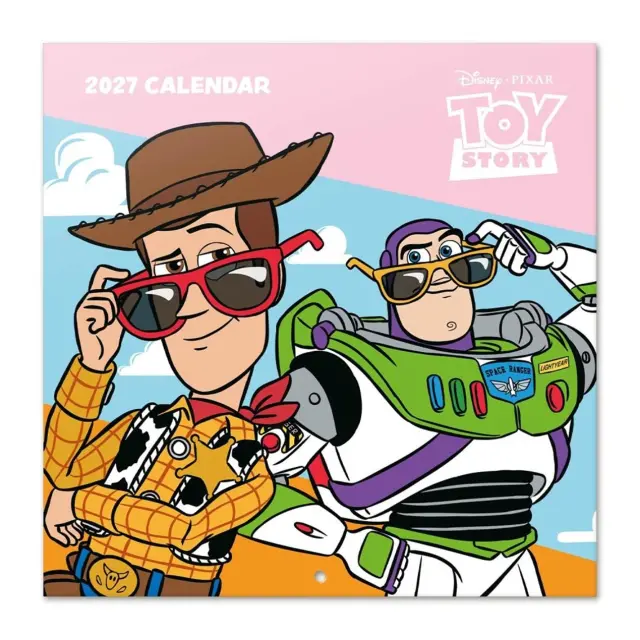 HMEΡΟΛΟΓΙΟ ΤΟΙΧΟΥ DISNEY PIXAR TOY STORY 2027 30X30 CALENDAR CP27011