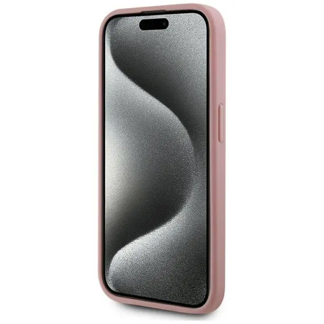 Karl Lagerfeld® Signature Θήκη για iPhone 15 Pro-Pink 3