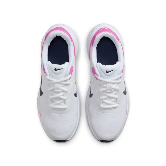Nike Revolution 7 (GS) (FB7689-103) - Λευκό-Ροζ 3