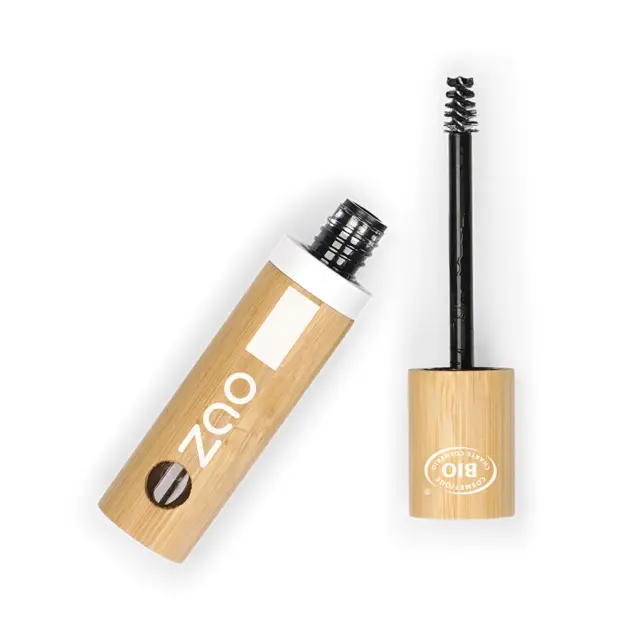 Zao Organic Eyebrow Fixing Gel – Βιολογικό Διάφανο τζελ φρυδιών