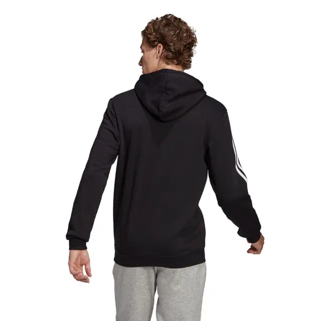 adidas Essentials CB Hoodie (GK9011-Black) - Μαύρο - XXL 2