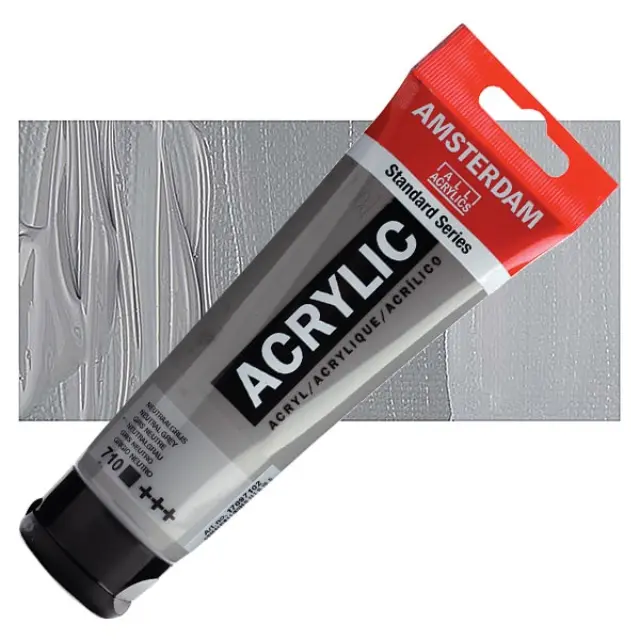 Ακρυλικό Talens Amsterdam 710 Neutral Grey - 120ml