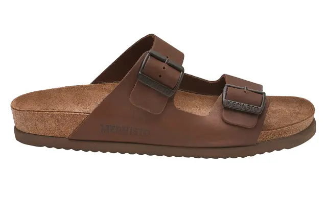 Mephisto Πέδιλα Ανδρικό δέρμα Oiled Καφέ MEP/NERIO D/BROWN 3
