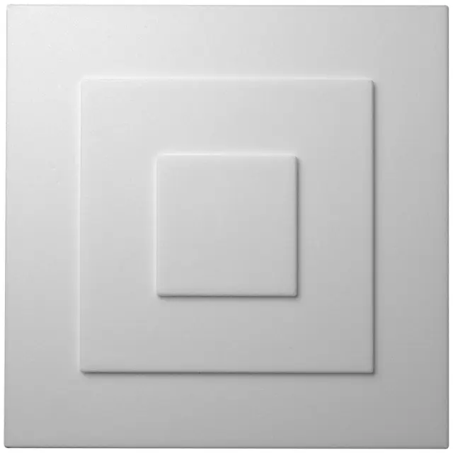 Deco Ροζέτα Οροφής Φωτιστικού πολυστερίνης 30x30cm Λευκή / Yvonne 2