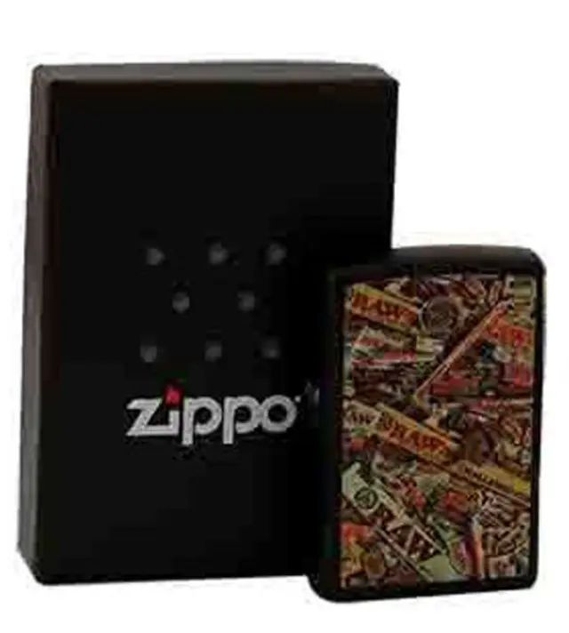 ZIPPO Raw Αναπτήρας - Mix Full Print 3