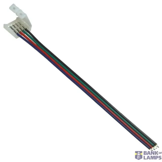 Connector CONECT5 RGB10mm one-sided on wire 11876